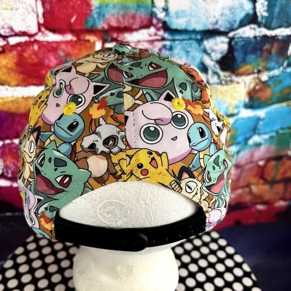 Pokemon Character Collage Baseball Style Hat Cap One Size - Picture 3 of 8